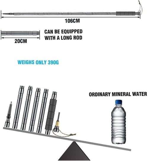Stay Balanced and Ready with Built-in Survival Tools