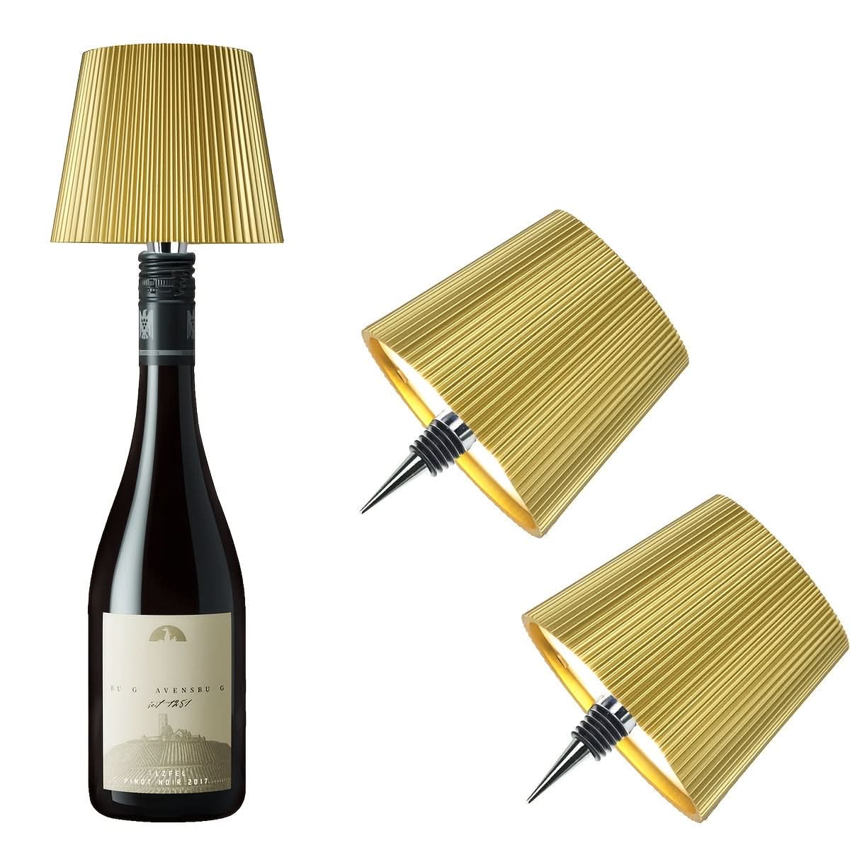 Rechargeable Table Lamp for Bottles