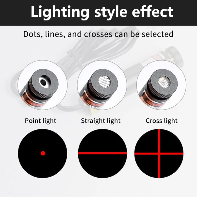 Precision Laser Guide for Seamstresses | Flexible USB Laser Line