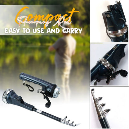 Versatile Telescopic Fishing Rod Kit for All Adventures