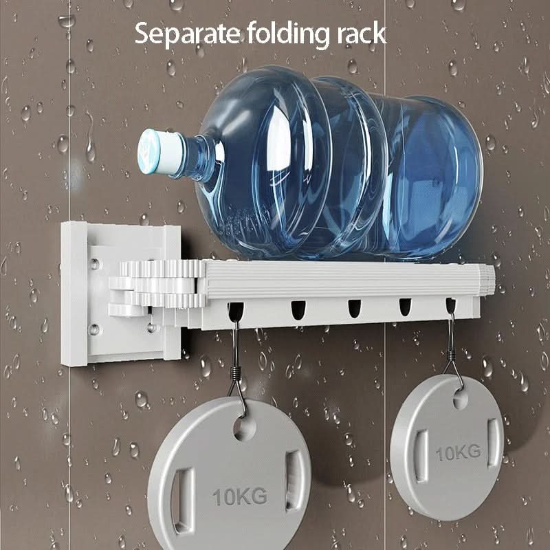 Space-Saving Shower Curtain Rod Divider System