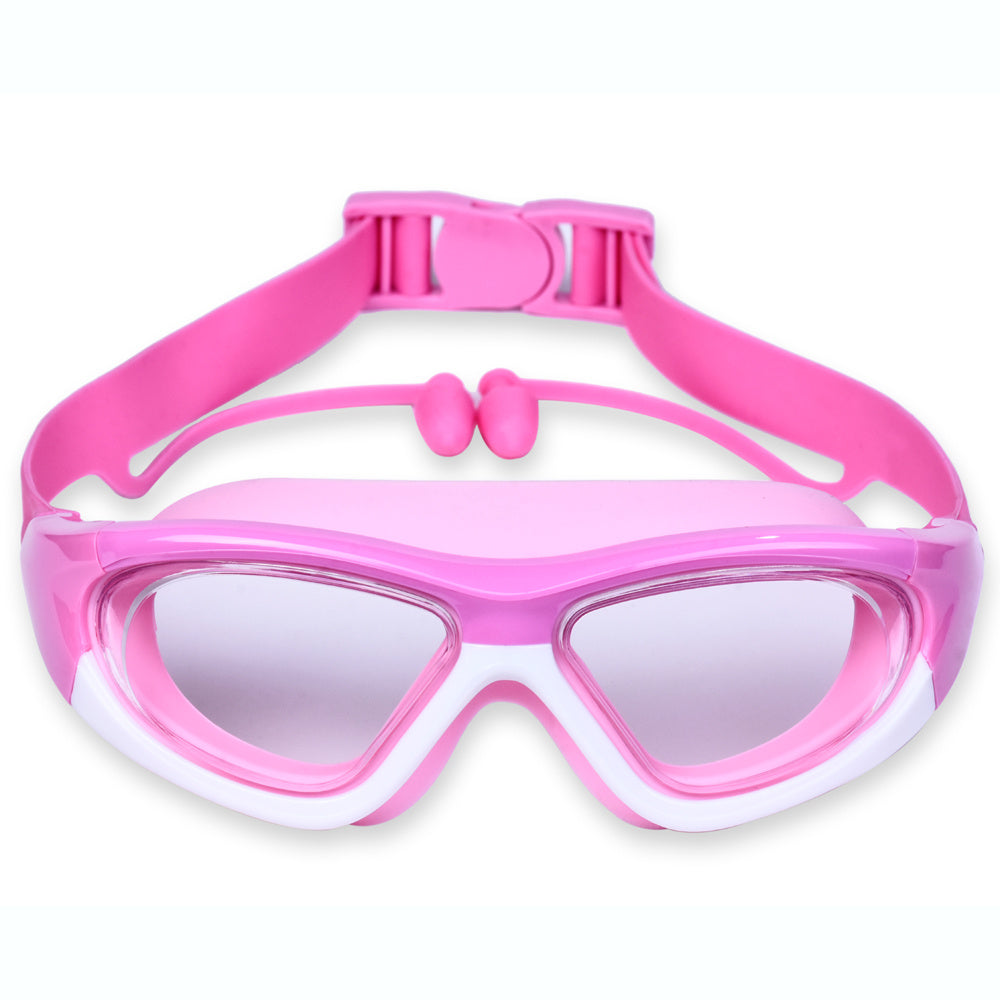 Kids' Swim Goggles with Oversized Frame – Comfortable & Anti-Fog for Fun