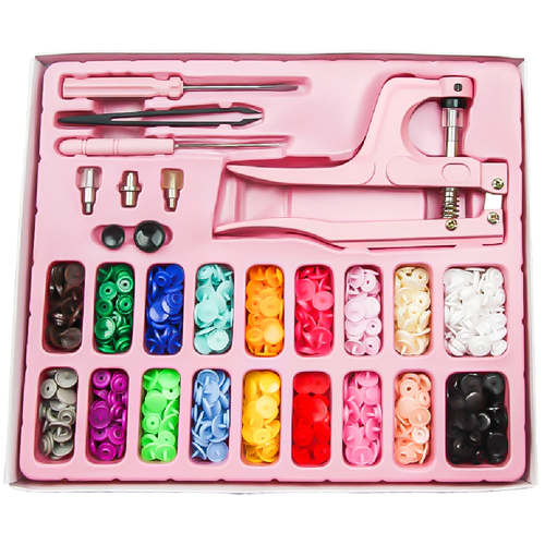 Button Pressing Tool for Sewing - Plastic Snap Pliers Machine