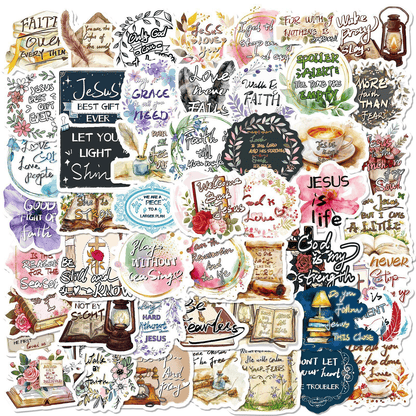 InspireFaith – Uplifting Bible Sticker Collection