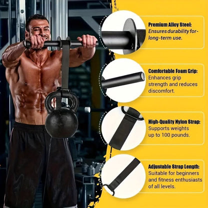 Iron Wrist and Forearm Strength Trainer for Grip Enhancement and Muscle Growth
