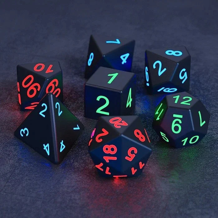 Illuminating LED Dice Set for Epic Gaming Adventures