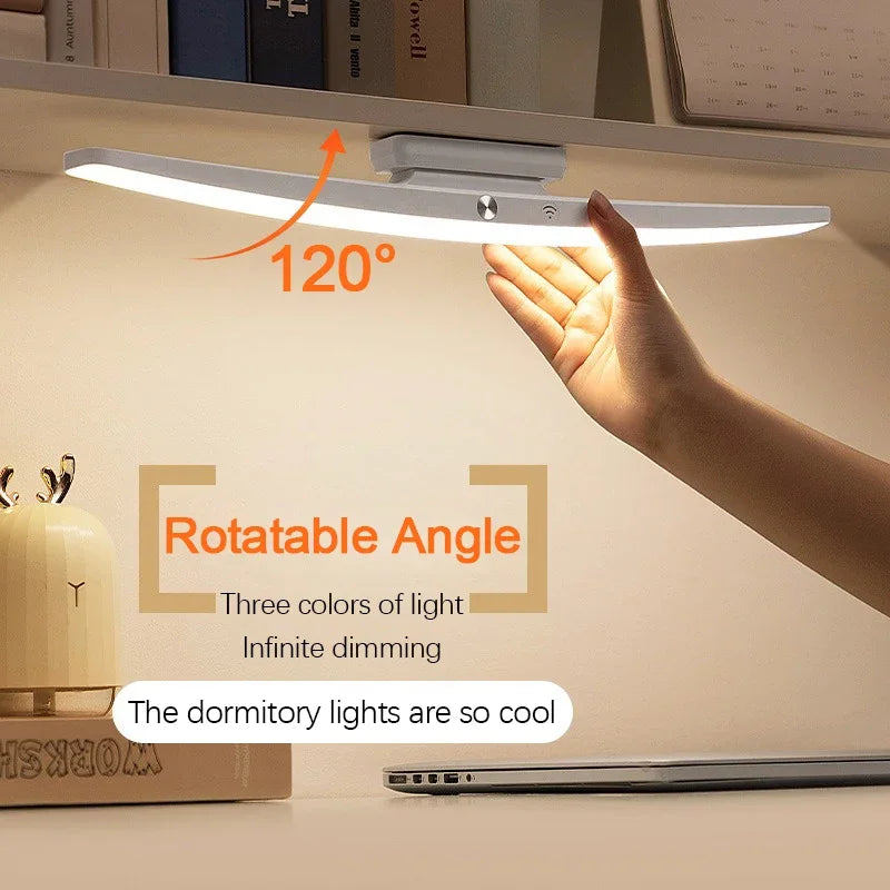 Rechargeable LED Magnetic Light with Touch & Remote Control - Warm to Cool White, Type-C Fast Charging