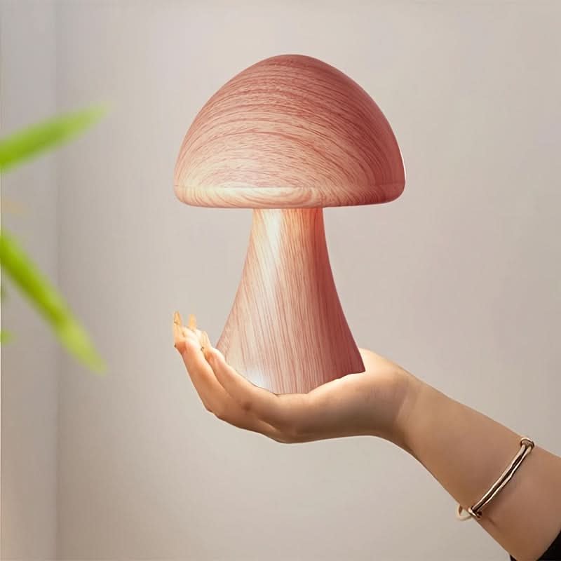 Dimmable Table Lamp in Mushroom Shape