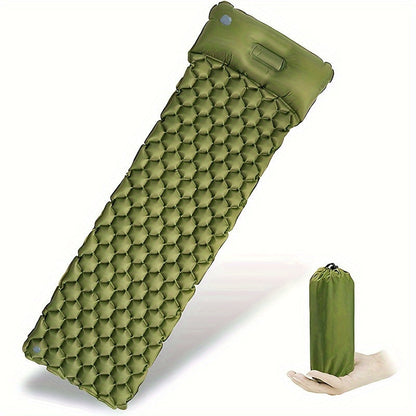 Inflatable Sleeping Mat – Lightweight & Compact with Honeycomb Design & Water-Resistant