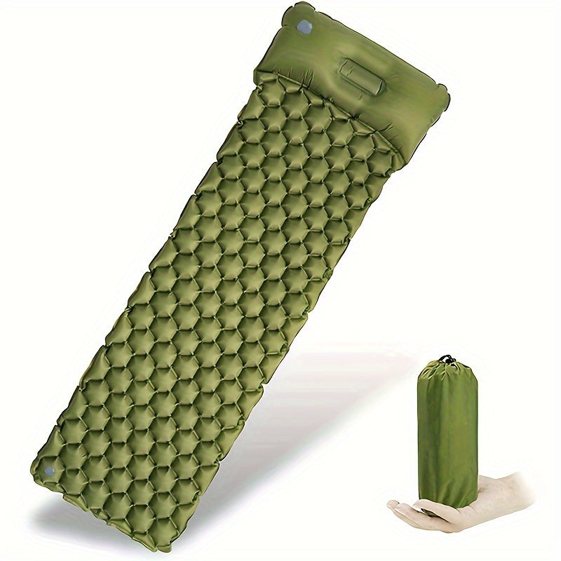 Inflatable Sleeping Mat – Lightweight & Compact with Honeycomb Design & Water-Resistant