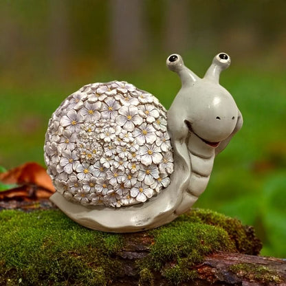 Solar Light for Garden - Snail Design Decorative Statue