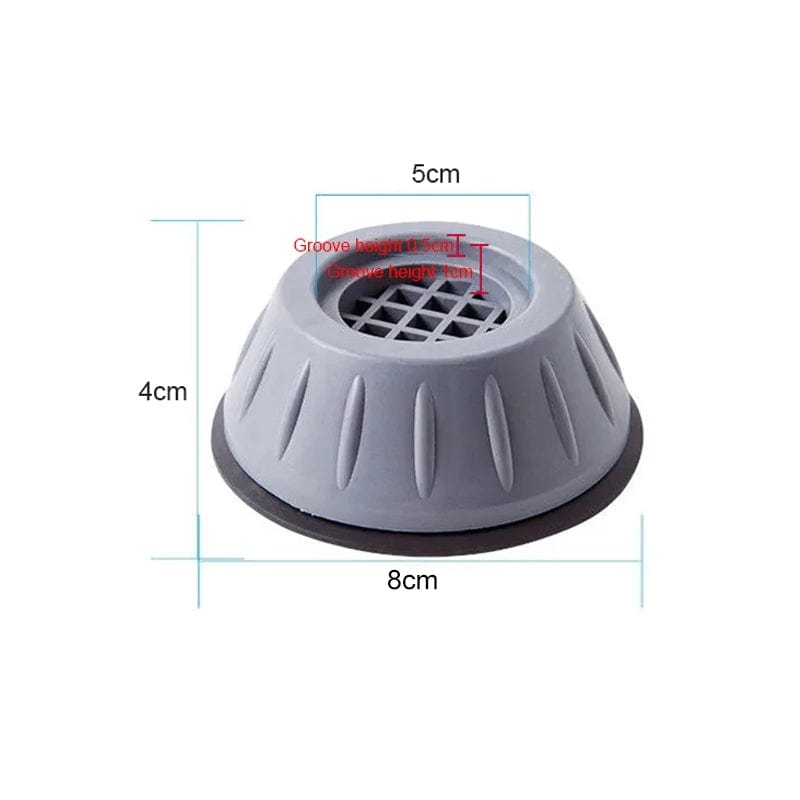 Noise and Vibration Dampening Pads for Washing Machines