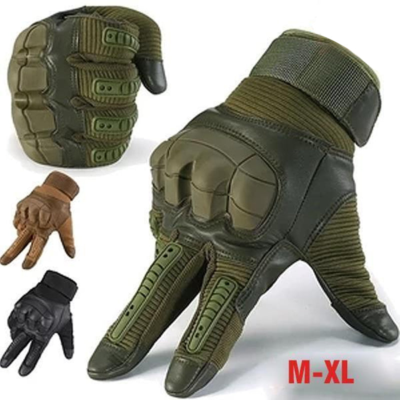 Shockproof Touchscreen Gloves for Outdoor Safety