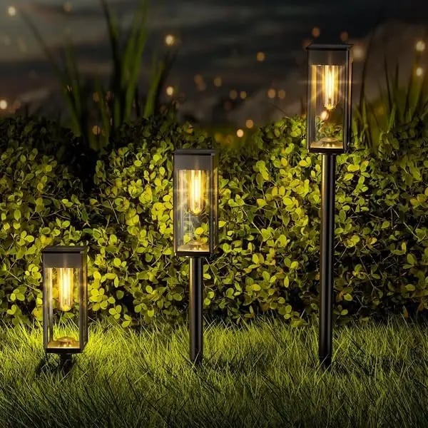 Seamless Solar Garden Path Lighting for Walkways