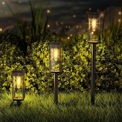 Seamless Solar Garden Path Lighting for Walkways