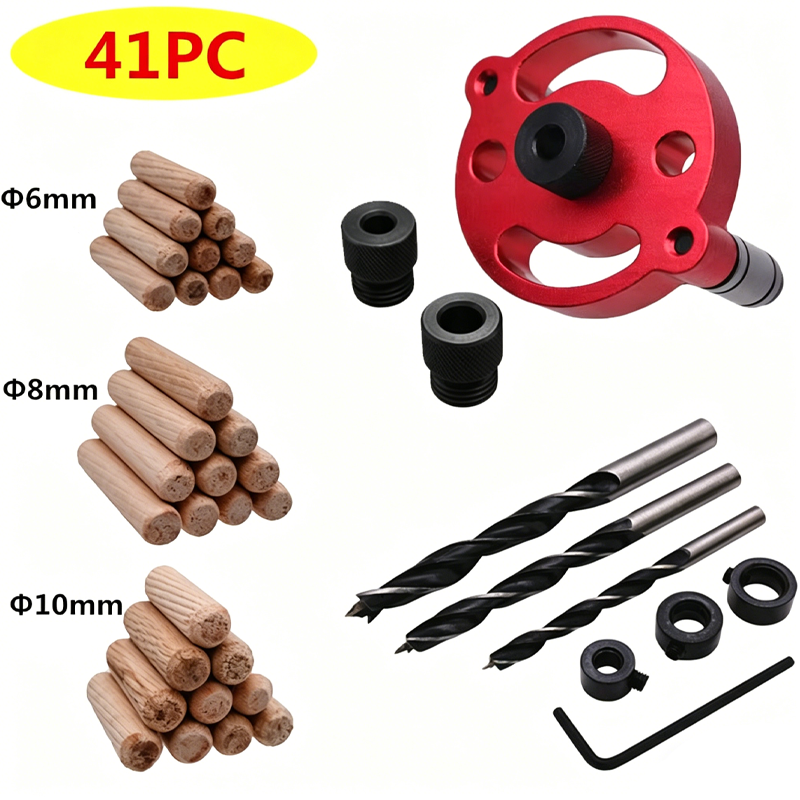 Ultimate Self-Centering Drill Guide for Woodworking Projects