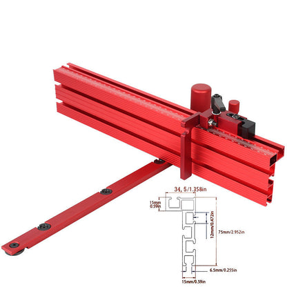 Adjustable Angle Miter Gauge | Precise Aluminum Construction