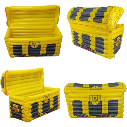 Inflatable Cooler in Pirate Treasure Chest Design