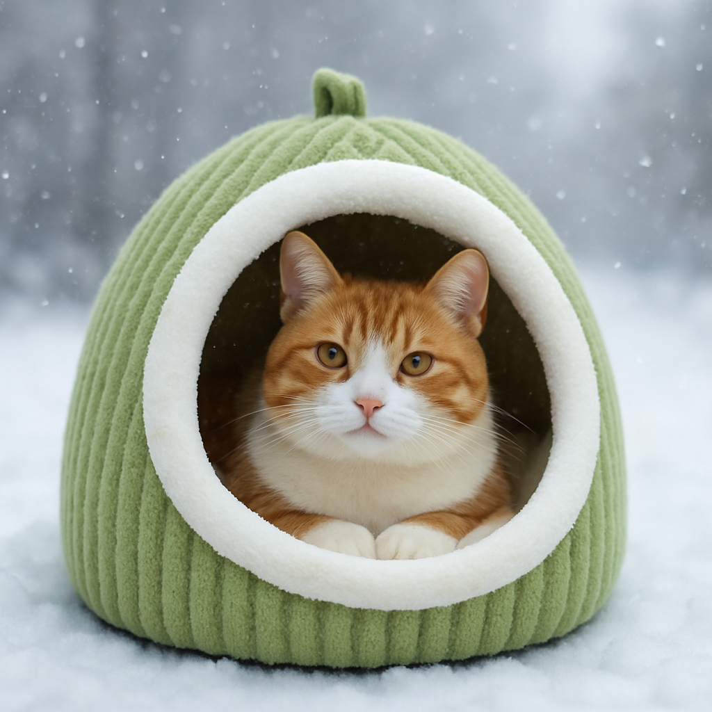 Winter Pet Cave – Keeps Your Animal Warm, Safe, and Cozy