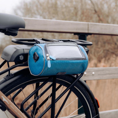 Water-Resistant Bike Bag with Touchscreen Access for Safe Riding