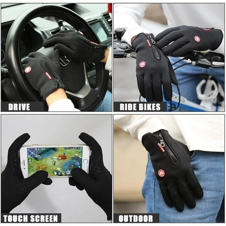 Insulated Weather-Resistant Gloves for Winter Adventures