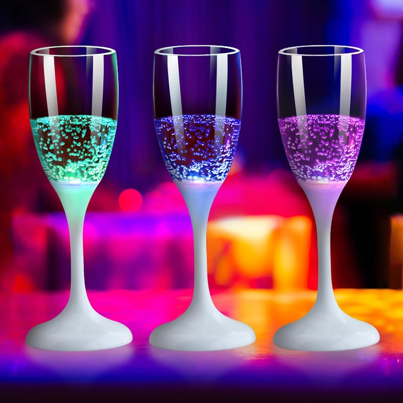 GlowCups - Illuminated Party Glasses for Every Occasion
