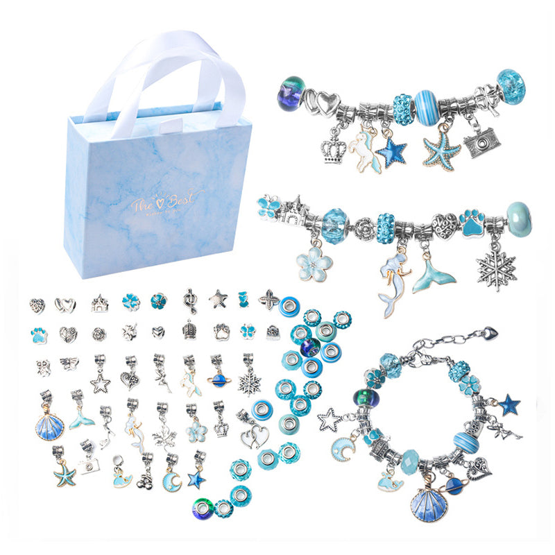 Creative Gemstone Bracelet Kit for Young Artists