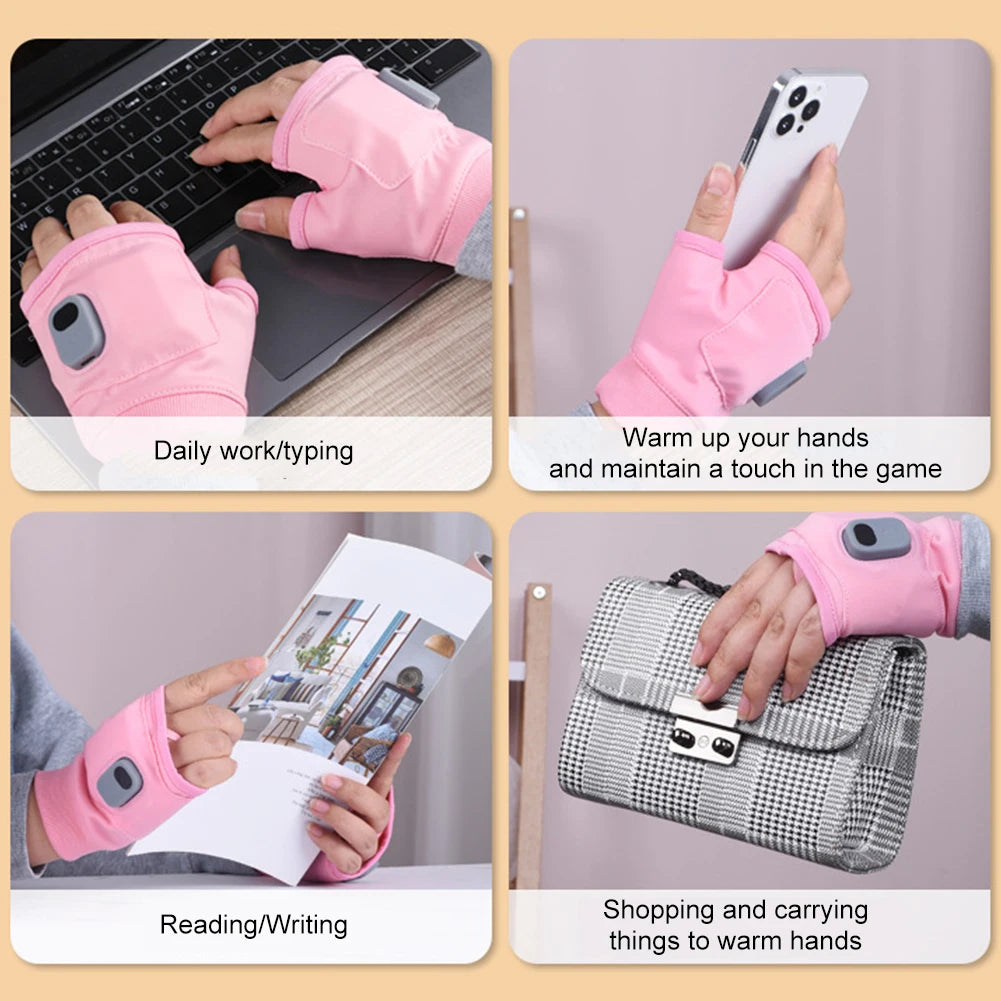 Heated Gloves with 360° Heat Coverage | Rechargeable & Windproof | Touchscreen Compatible