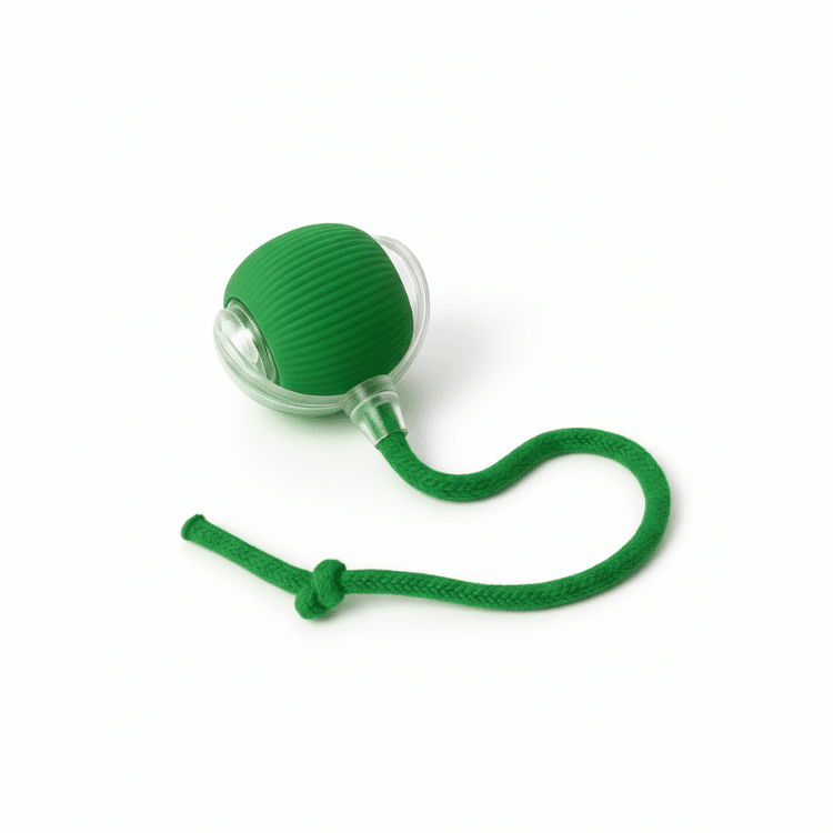 Playful Cat Ball with String | Engaging Indoor Toy for Cats