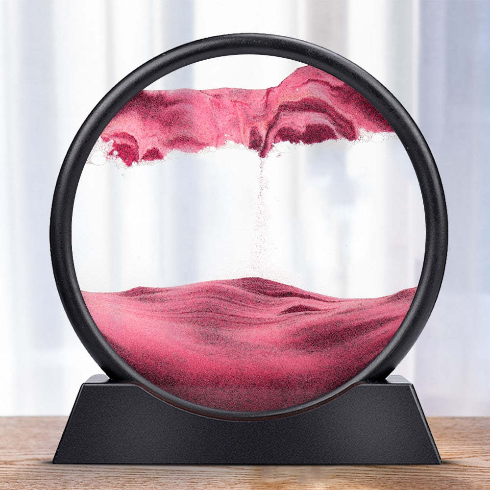 Deep Sea Hourglass 3D Landscape Art