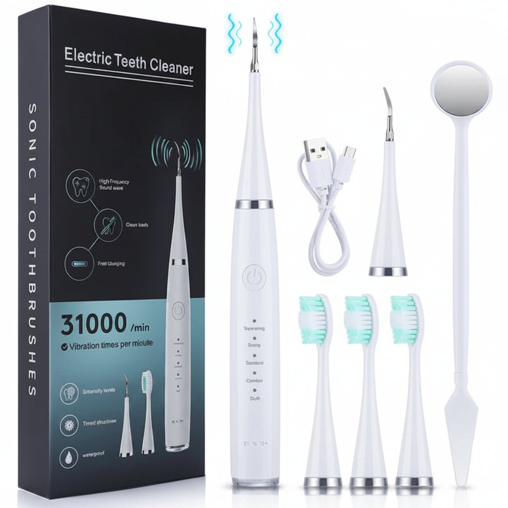 SonicSmile Pro: Ultrasonic Tooth Cleaner with 5 Settings