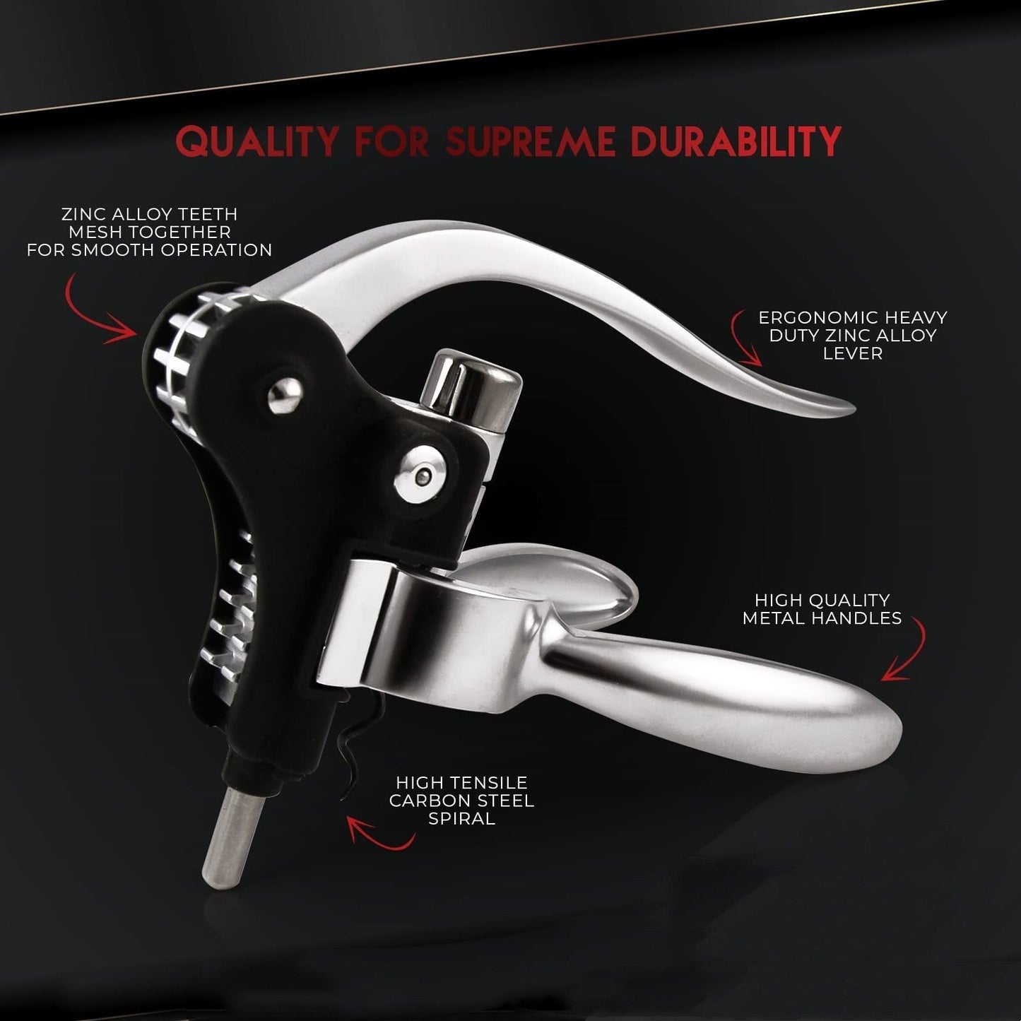 Cork Opener – Effortlessly Open Any Wine Bottle in Seconds