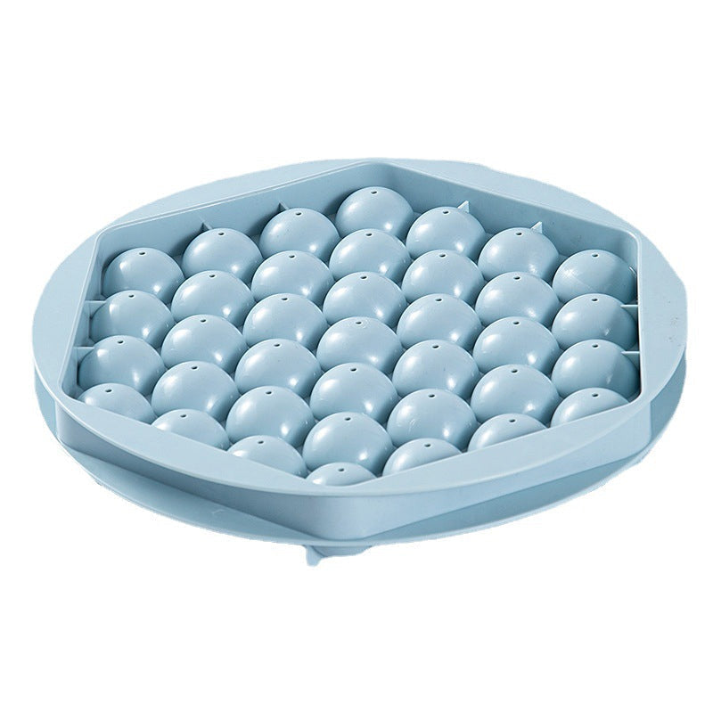 Creative Sphere Ice Cube Tray | 37-Cavity, Leak-Proof & Food Safe