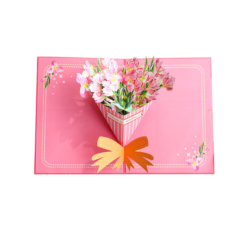 Artistic Pop-Up Greeting Card for Mother's Day