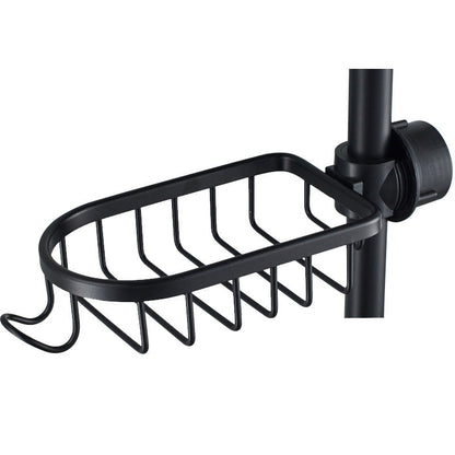 Shower Caddy for Shampoo and Soap – Stainless Steel – Available in Silver or Black – No Drilling Required
