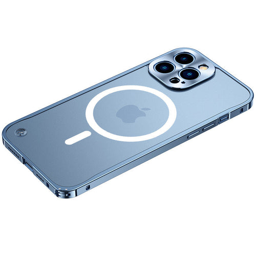 Magnetic iPhone Case with Metal Frame