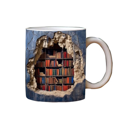 3D Mug with Library Note Design