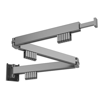 Folding Drying Rack with Aluminum Alloy Ring Hook