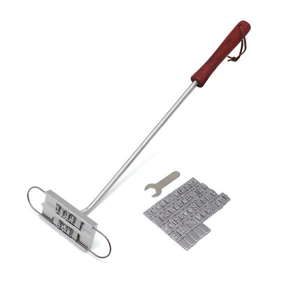 Meat Branding Iron for BBQ Grilling