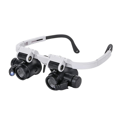 LED Lighted Magnifying Glasses for Dual Vision