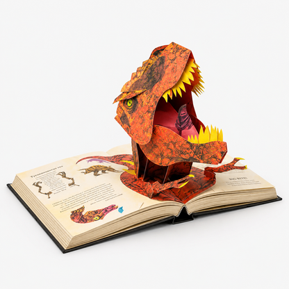 Dinosaurs 3D Pop-Up Book for Kids