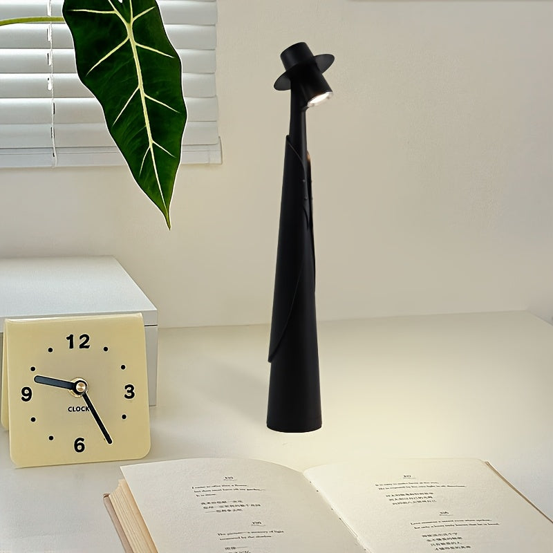 LED Table Light with Touch Control – Modern Rechargeable Desk Lamp