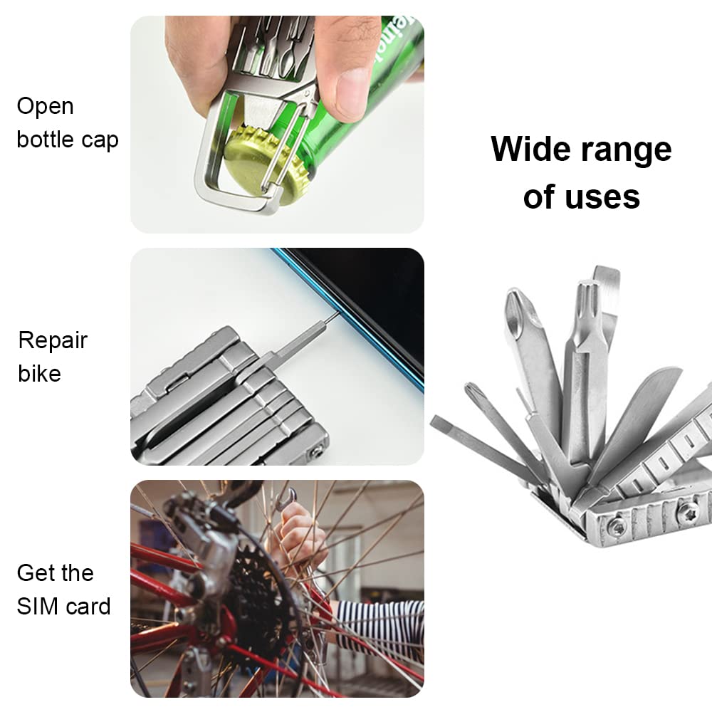 Portable Tool Set with 12 Functions for Immediate Problem Solving