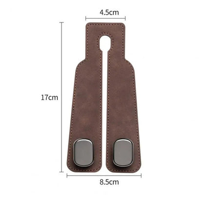 Dual-Hook Car Headrest Organizer – EasyMount Pro