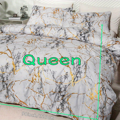 Modern Design Quilt Cover Set – Stylish Bedding Ensemble