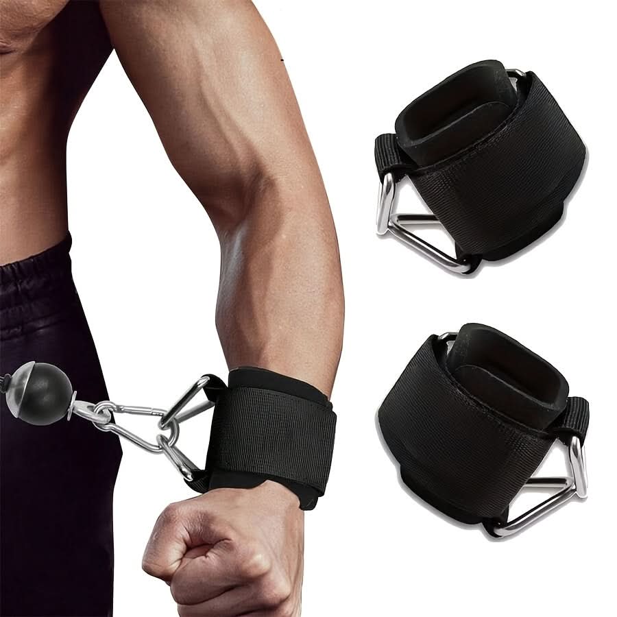 Adjustable Non-Slip Wrist Straps for Enhanced Grip and Lifting Efficiency