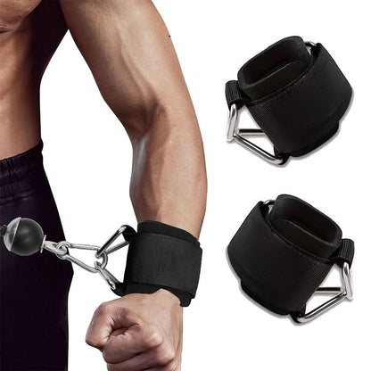Adjustable Non-Slip Wrist Straps for Enhanced Grip and Lifting Efficiency