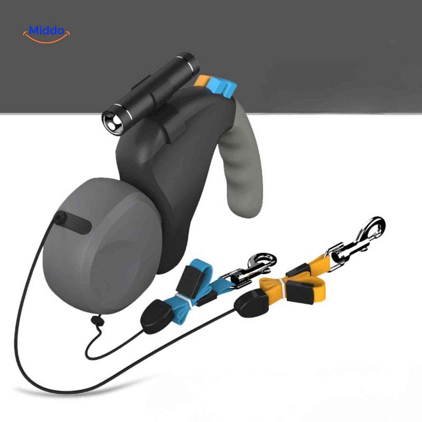Dual Leash for Two Dogs - Full Control and Comfort