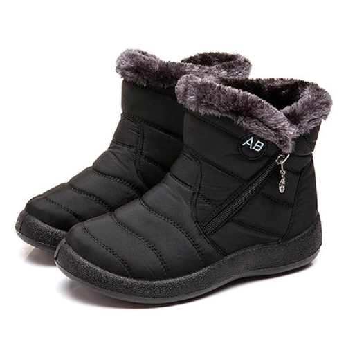 Winter Boots with Plush Interior – Waterproof Design