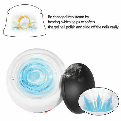 Electric Gel Nail Polish Remover with Steam Technology